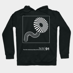 The Orb's Adventures Beyond the Ultraworld / Minimal Graphic Artwork Hoodie